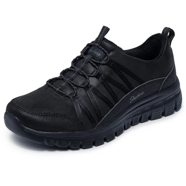 Skechers Skechers GRACEFUL-COZY HUG Dames Sneaker Vegan 100889 zwart — vergelijk prijzen bij 1 winkel