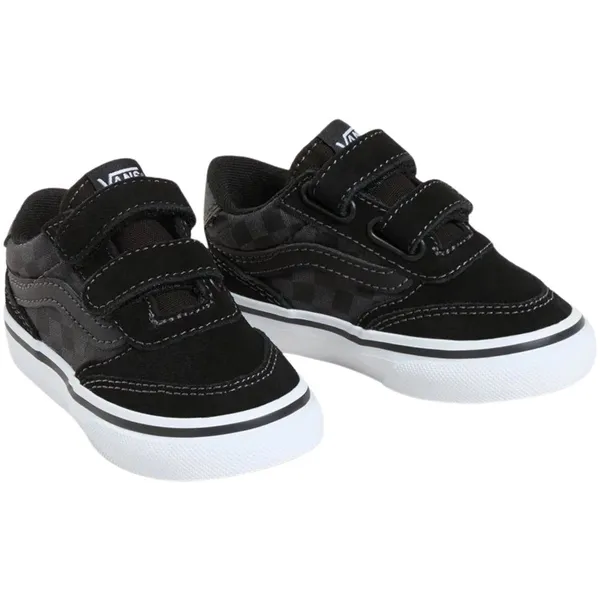Vans Vans Brooklyn LS V CHECKERBOARD black/ASPHALT Unisex Sneakers - BLACK/ASPHALT — vergelijk prijzen bij 1 winkel