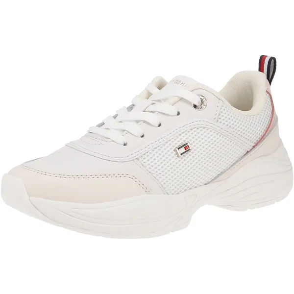 Tommy Hilfiger Tommy Hilfiger FW0FW07818 Chunky Runner - Damesschoenen Sneaker - 0LA-Ecru-Pink — vergelijk prijzen bij 1 winkel