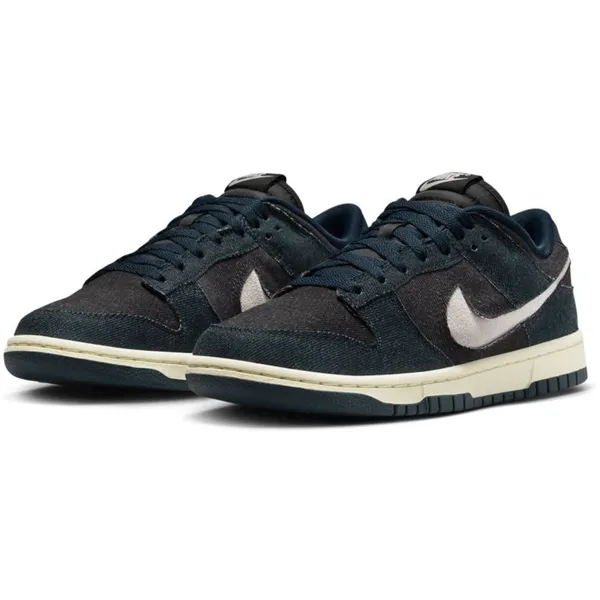 Nike Dunk Low Armory Navy Denim (womens) - maat EU 37.5 - HF1985-400 - blauw - wit - denim - grijs - zomer sneakers laag