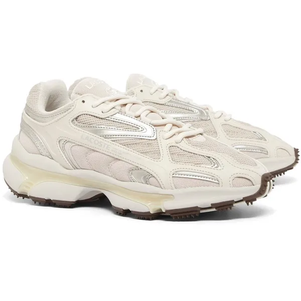 Lacoste L003 2K24 off white - zilver