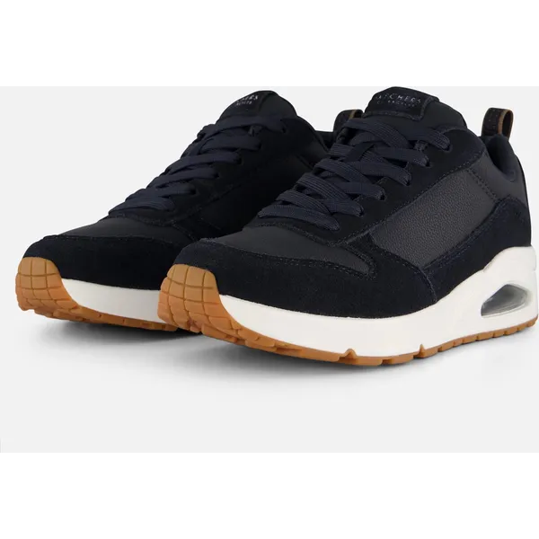 Skechers Skechers Heren Sneakers Skechers Uno Stacre Navy Donkerblauw — vergelijk prijzen bij 1 winkel