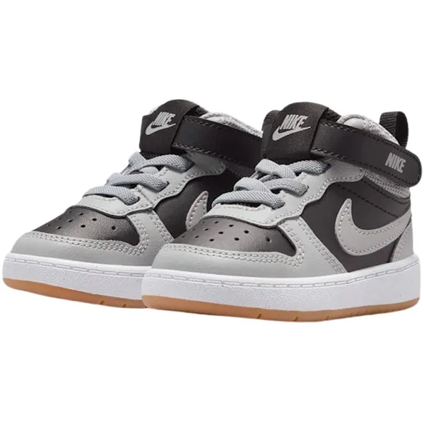 Nike Court borough mid 2 grijs - zwart