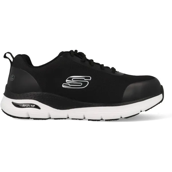 Skechers Skechers heren veiligheidssneakers SRRINGSTAP ARCH FIT 200086EC BKW zwart/wit — vergelijk prijzen bij 1 winkel