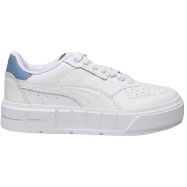 PUMA PUMA Cali Lth dames sneakers - schoenen - wit - lichtblauw - zomer — vergelijk prijzen bij 1 winkel