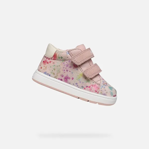 GEOX GEOX BIGLIA DREUMES Sneakers - LICHTROZE/VEELKLEURIG — vergelijk prijzen bij 1 winkel