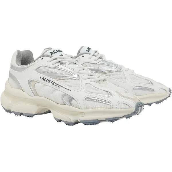 Lacoste L003 2K24 wit - zilver