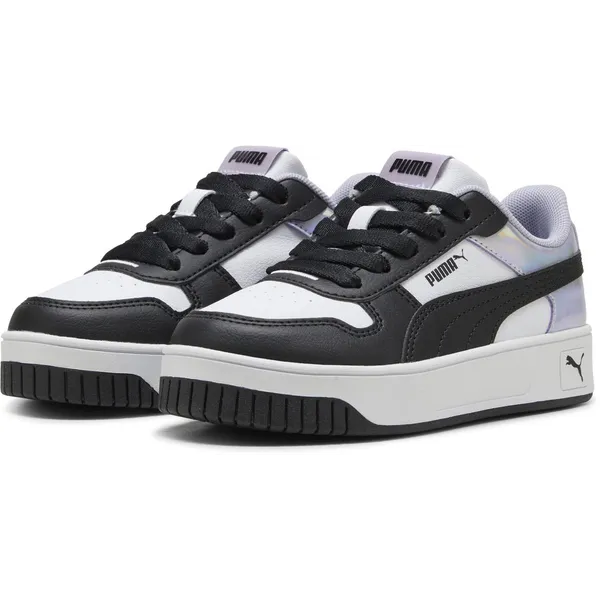 PUMA PUMA Carina Street Space belle PS Meisjes Sneakers - PUMA White-PUMA Black-Lilac Crush — vergelijk prijzen bij 1 winkel