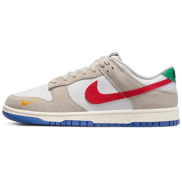 Nike Dunk Low Wit/Grijs/Roos