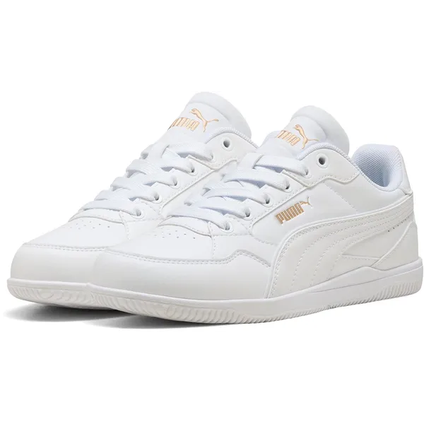 PUMA PUMA Dames K-Moda Sneakers Lifestyle Schoenen 404499 01 White-Gold-Black — vergelijk prijzen bij 1 winkel