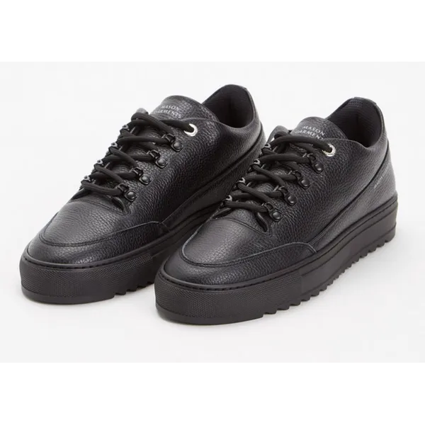Mason Garments Mason Garments Torino sneaker van leer - Zwart — vergelijk prijzen bij 1 winkel