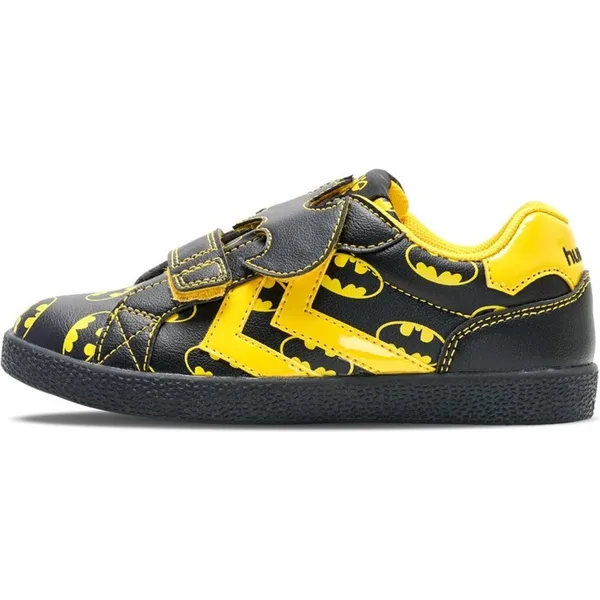 hummel Kinder Sneakers flach Batman Jet Court Low Black