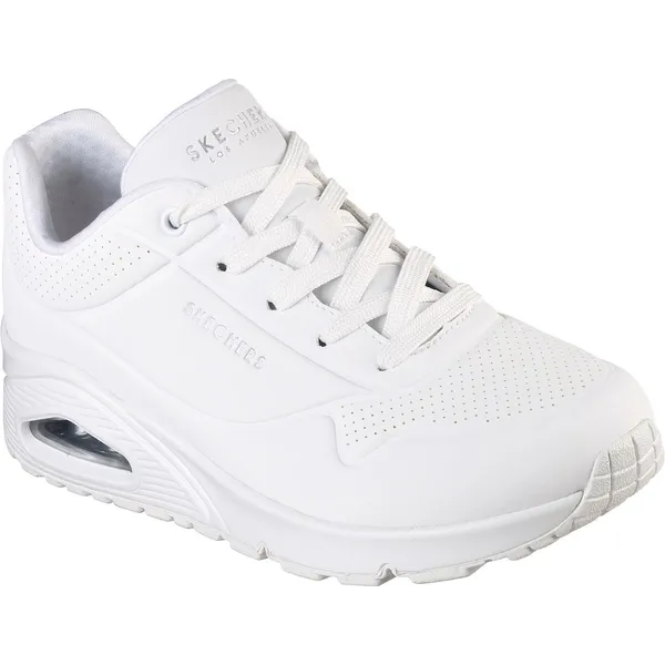 Skechers Skechers Skecher Street Uno -STAND ON AIR dames WIDE FIT sneaker 73690W wit — vergelijk prijzen bij 1 winkel