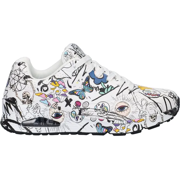 Skechers Skechers Uno Process Sketch heren sneaker - Wit — vergelijk prijzen bij 1 winkel