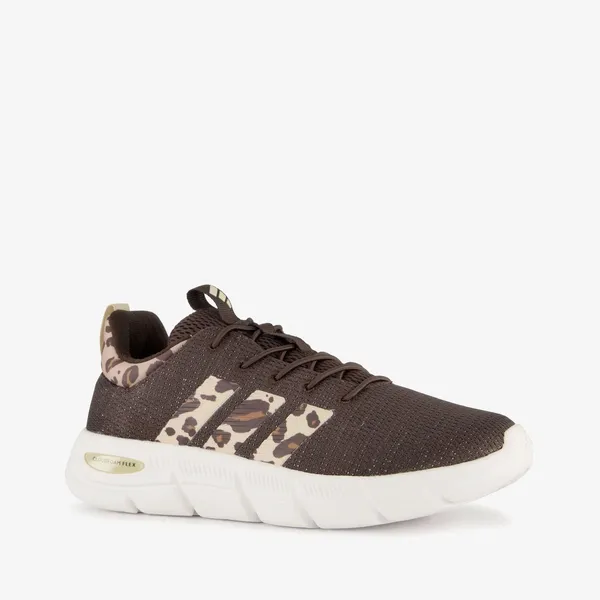 adidas adidas Cloudfoam Flex dames sneakers bruin wit - Uitneembare zool — vergelijk prijzen bij 1 winkel