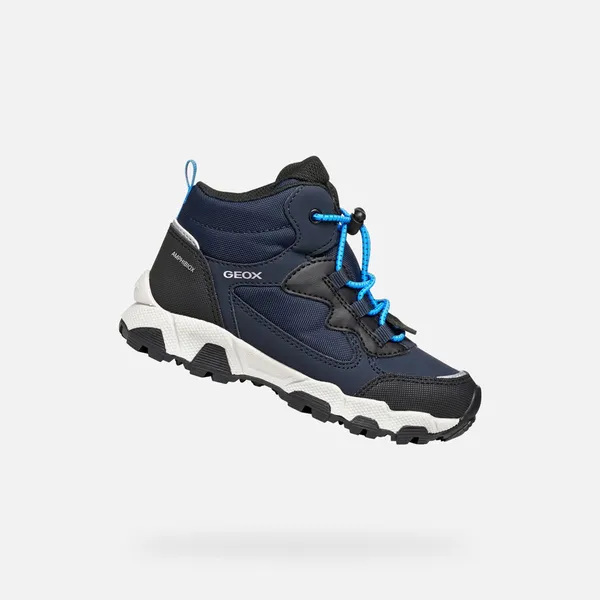 GEOX GEOX MAGNETAR ABX TIENERS Sneakers - MARINEBLAUW/BLAUW — vergelijk prijzen bij 1 winkel