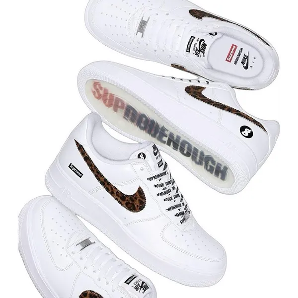 Nike Nike Air Force 1 Low Supreme Leopard 44.5 — vergelijk prijzen bij 1 winkel