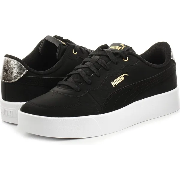 PUMA PUMA Damessportschoenen Skye Clean Raw Metallic zwart 37 EU — vergelijk prijzen bij 1 winkel