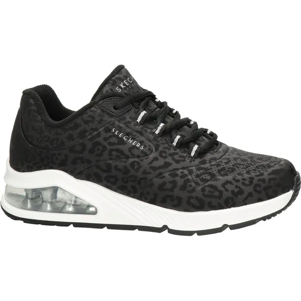 Skechers Uno 2 - In-Kat-Neato - Dames Sneakers - Zwart