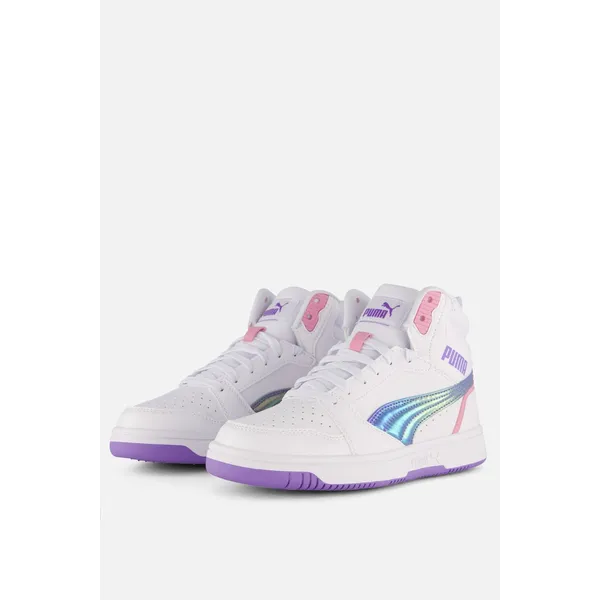 PUMA PUMA Rebound v6 Mid Bouncy Sky Sneakers wit — vergelijk prijzen bij 2 winkels