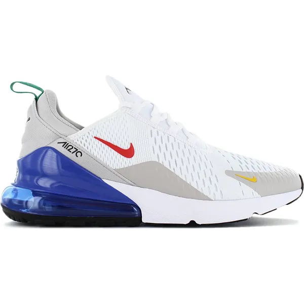 Nike Air Max 270 - Heren Sneakers Sportschoenen Schoenen Wit-Blauw DV3731-100 - EU US