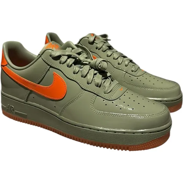 Nike Air Force 1 Groen/Oranje