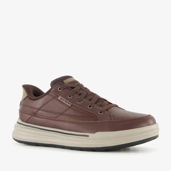 Skechers Skechers Slip-ins Relaxed Fit: Sterling - Hansel heren sneakers bruin - Extra comfort - Memory Foam — vergelijk prijzen bij 1 winkel