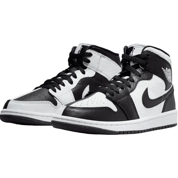 Nike Air Jordan 1 Mid ZWART