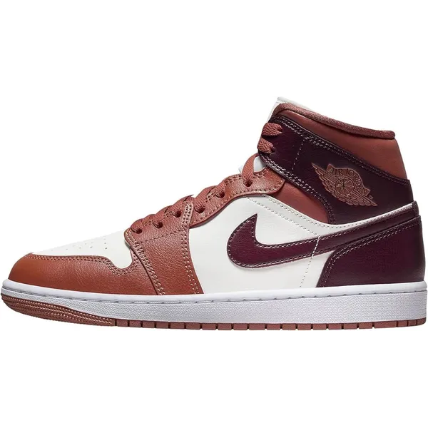 Nike Air Jordan 1 Mid Bruin / Wit