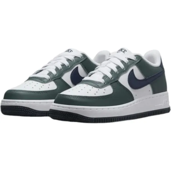 Nike Air Force 1 Groen/Wit/Blauw