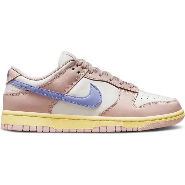Nike Dunk Low 'Pink Oxford' (W) - DD1503-601 - wit - roze - paars - geel - sneakers laag