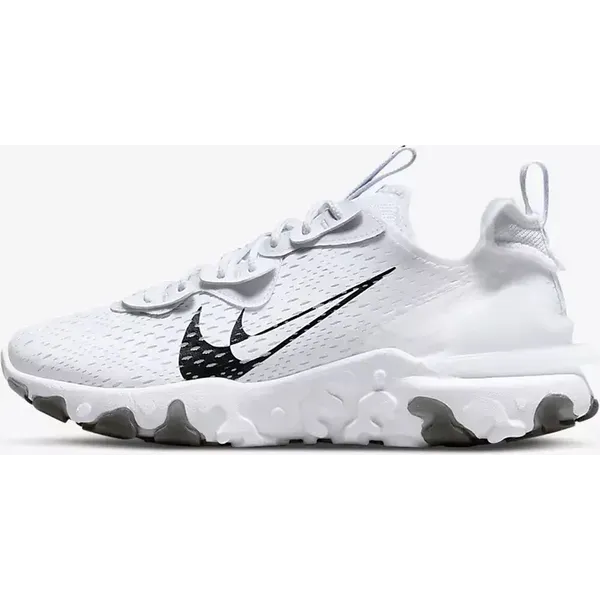 Nike React Vision - Maat 38 - Wit / Zwart - Sneakers Unisex - Doos Zonder Deksel