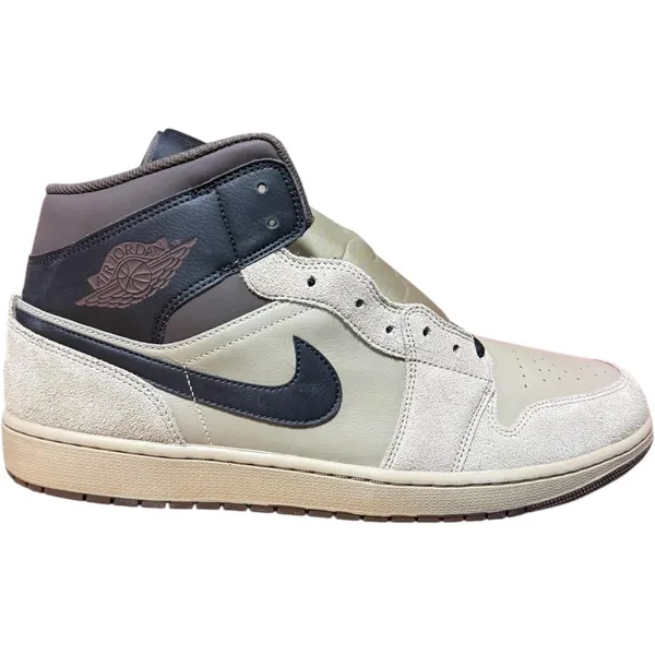Nike Nike Jordan 1 MID - Sneakers - Mannen - Bruin — vergelijk prijzen bij 1 winkel