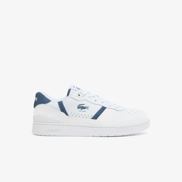 Lacoste simple wit-donkerblauw
