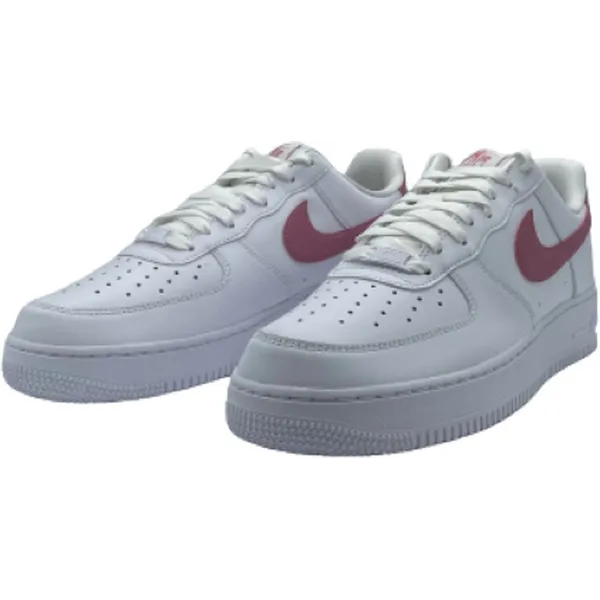 Nike Air Force 1 White - Dessert berry