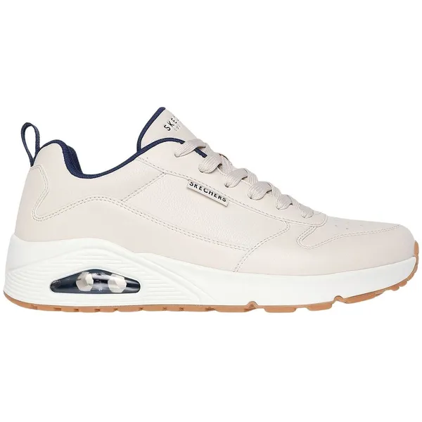 Skechers Sneaker/veterschoen off white - navy