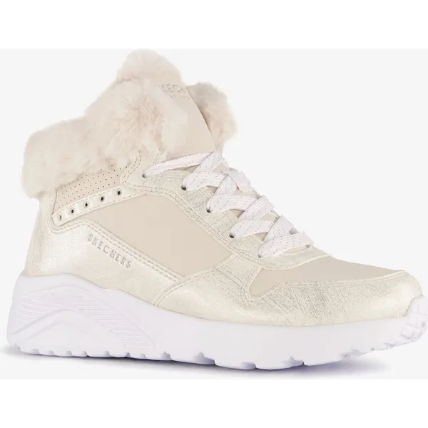 Skechers Skechers Uno Lite Comfurt Collar meisjes sneakers - Beige - Extra comfort - Memory Foam — vergelijk prijzen bij 1 winkel