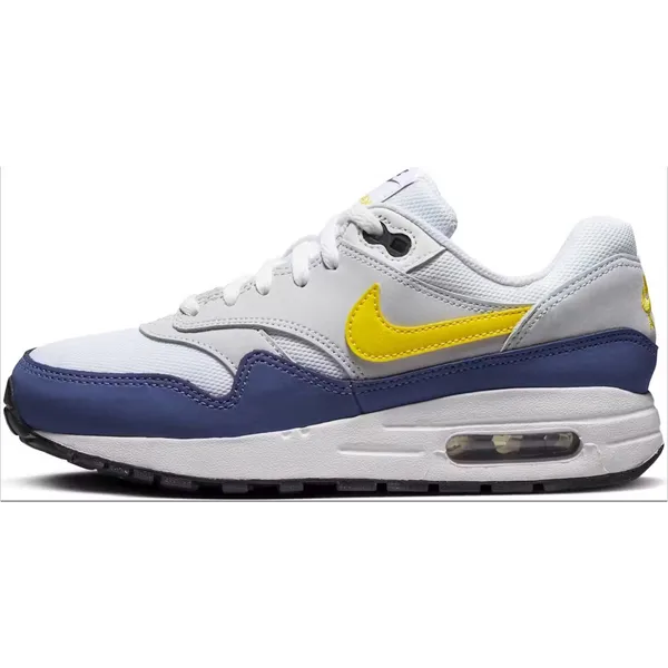 Nike Air Max 1 - Sneakers - Wit/Geel/Blauw