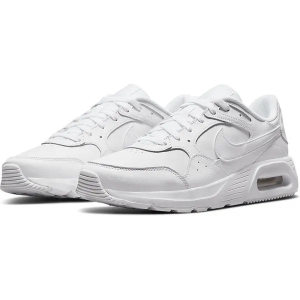 Nike Air Max Sc Leather Heren Sneakers Dh9636-101 - Kleur Wit
