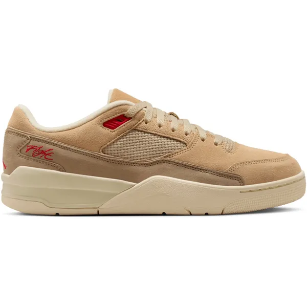 Jordan Jordan Flight Court - Maat 41 - Bruin / Beige / Rood - Sneakers Unisex - Doos Zonder Deksel — vergelijk prijzen bij 1 winkel