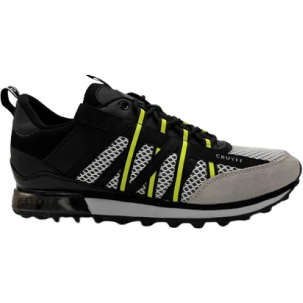 Cruyff Sneakers Grijs/Zwart/Wit/Groen