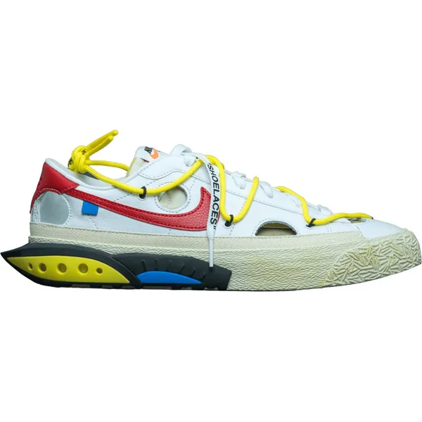 Nike Nike Blazer Low Off-White University Red DH7863-100 Wit — vergelijk prijzen bij 1 winkel