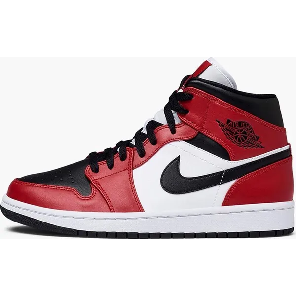 Jordan Air Jordan 1 Mid Black/Black-Gym Red