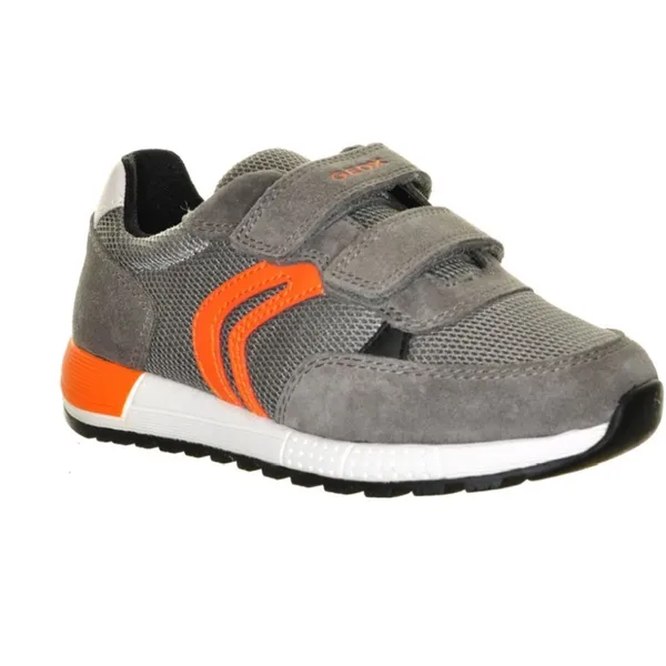 GEOX GEOX Jongenschoenen Velcro Grijs Oranje — vergelijk prijzen bij 1 winkel