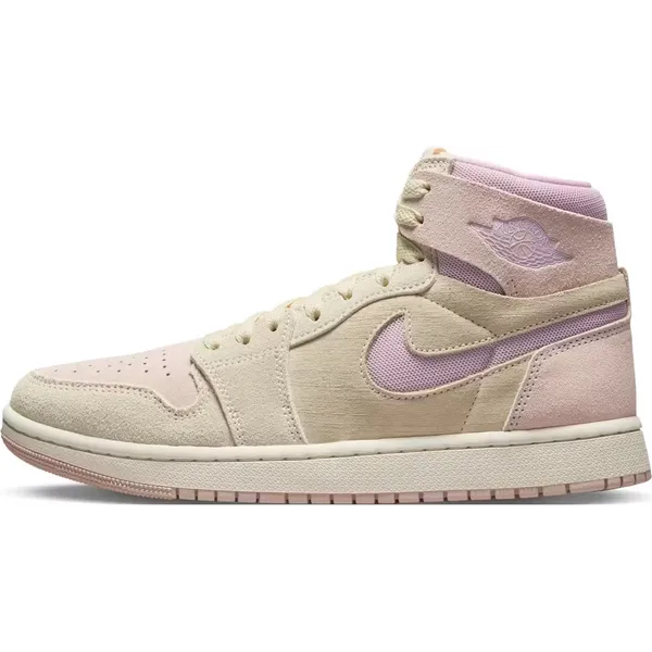 Nike Nike Air Jordan 1 ZM - Dames Sneakers - Beige/Lila — vergelijk prijzen bij 1 winkel