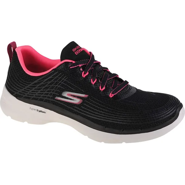Skechers Skechers Go Walk 6 - Stunning Glow 124554-BKHP, Vrouwen, Zwart, Sneakers,Sportschoenen, maat: — vergelijk prijzen bij 1 winkel