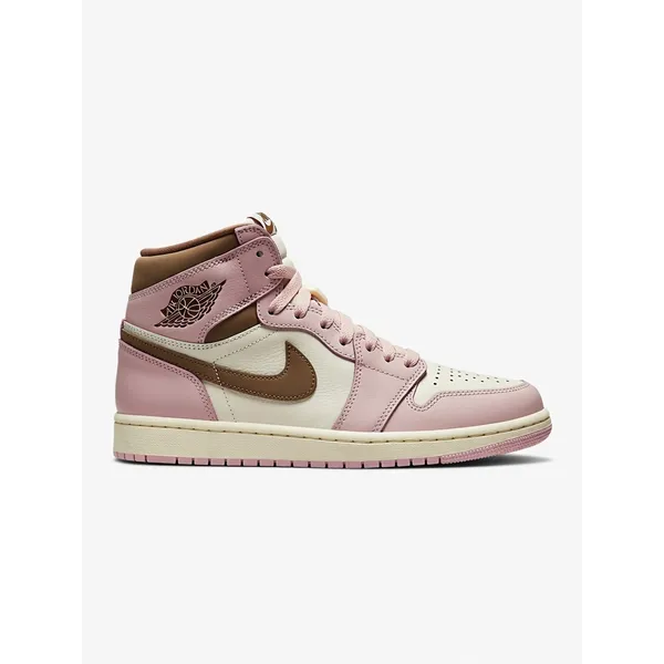 Nike Air Jordan 1 Mid Roze/Wit