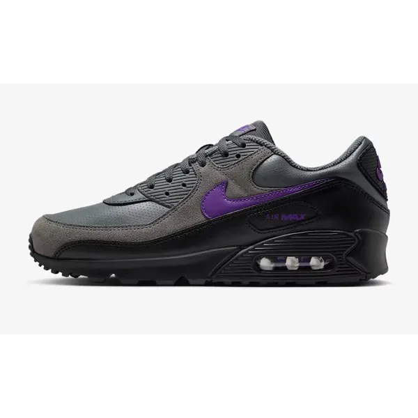 Nike Nike Air Max 90 "Wild Grape" - Sneakers - Unisex - Maat 38.5 - Iron Grey/Zwart/Wit/Wild Grape — vergelijk prijzen bij 1 winkel