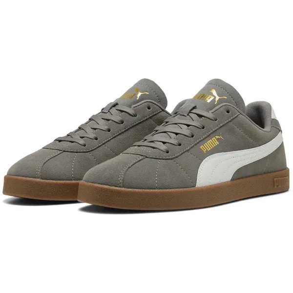 Puma Club II Cast Iron / White