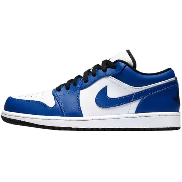 Nike Air Jordan 1 Low - Heren Sneakers - Blauw/Wit